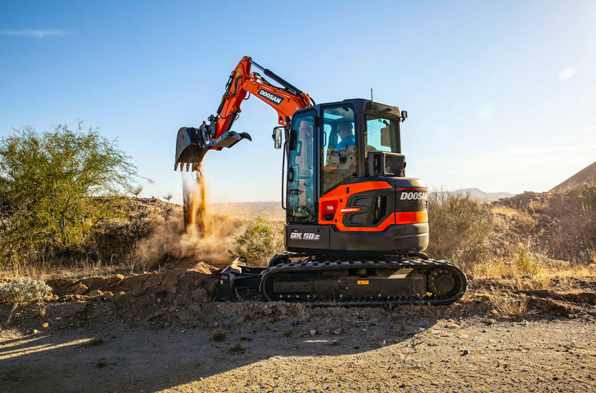 New Doosan Crawler and Mini-Excavator Models at ARA Show